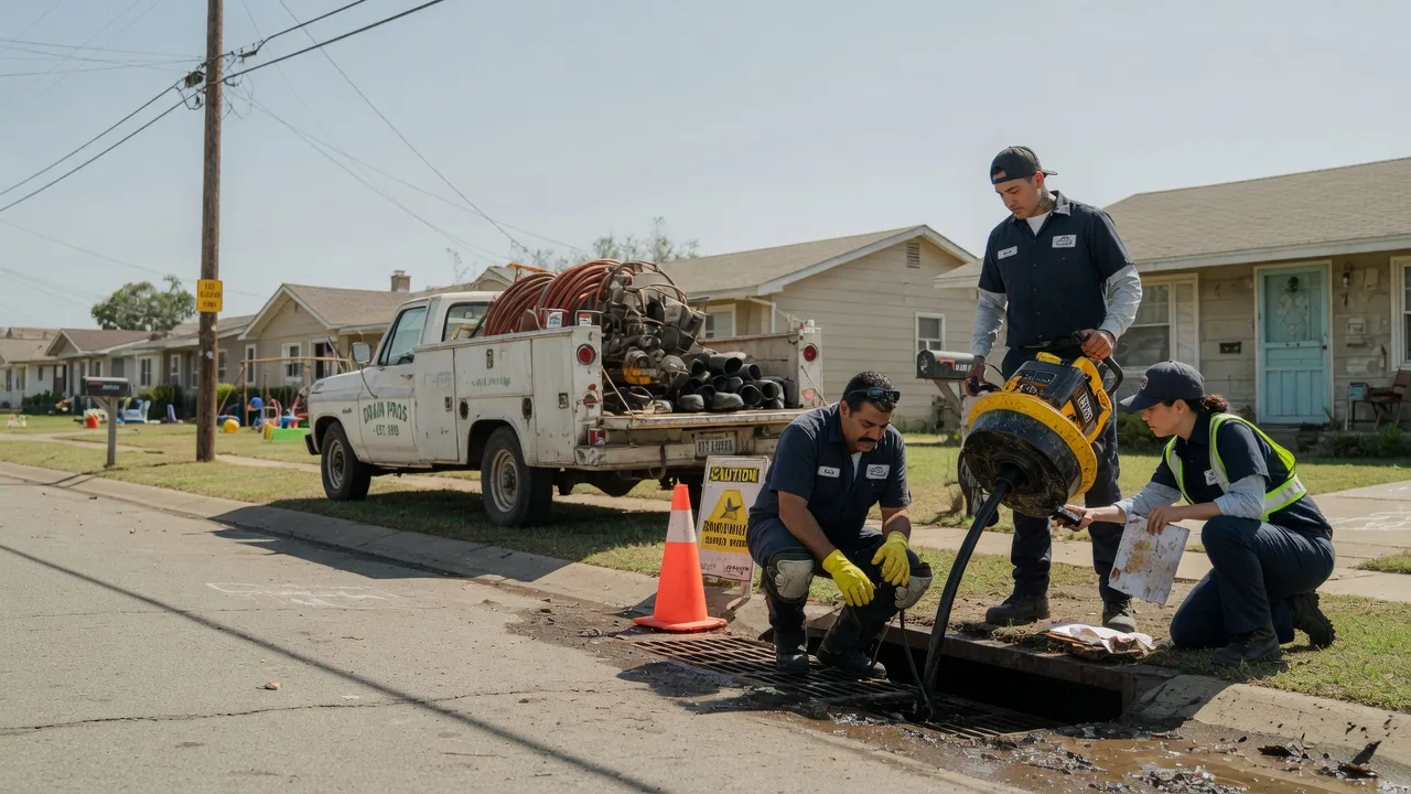 Drain Cleaning in League City, TX near me